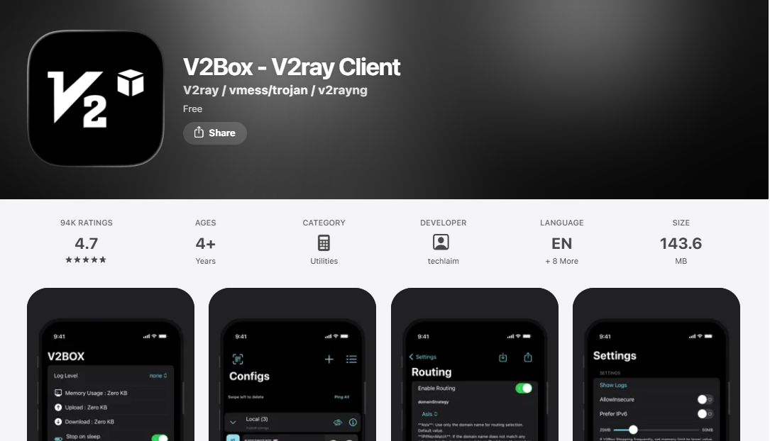 V2Box в App Store